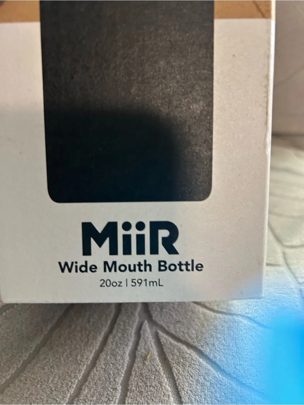 MiiR Wide Mouth Bottle - Black (20 oz)